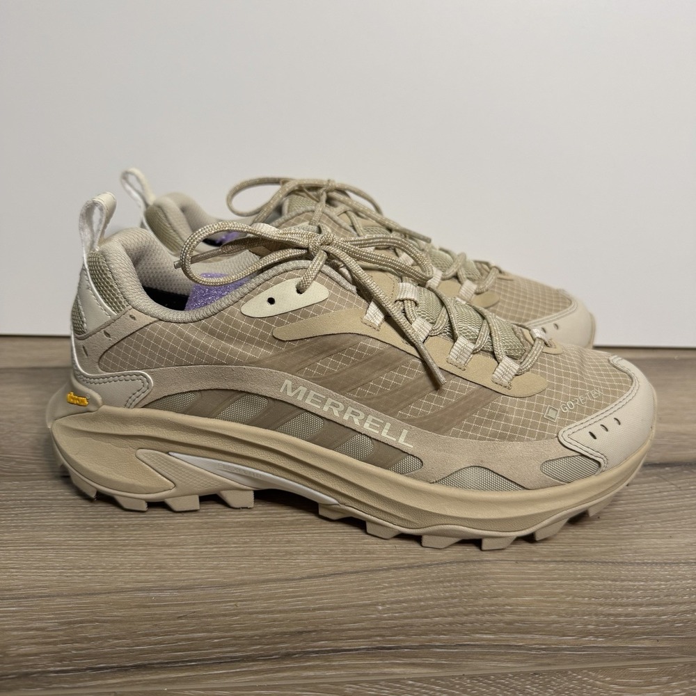 Women's Merrell Moab Speed 2 GTX Khaki Size 10 New